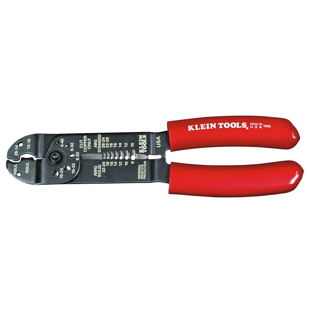 Klein Multi Tool, 6-in-1 Multi-Purpose Stripper, Crimper, Wire Cutter Klein Tools