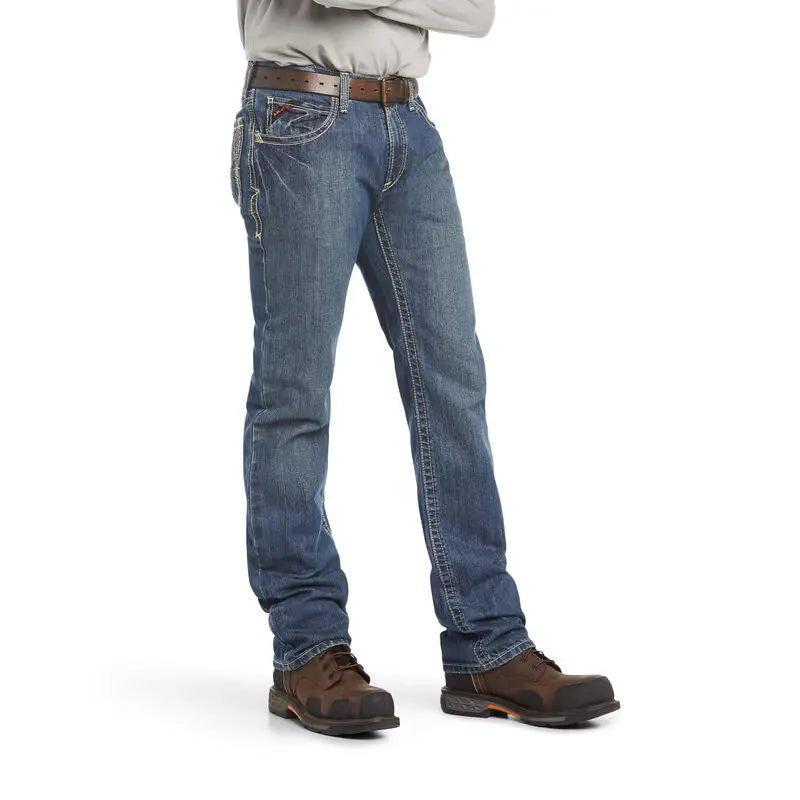 Ariat - FR M4 Low Rise Boot Cut Jeans- Clay Ariat