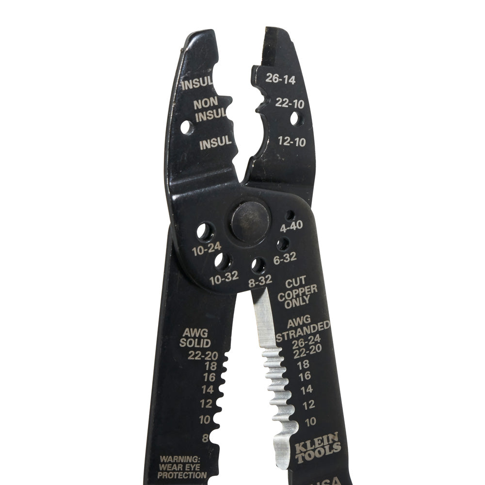 Klein Multi Tool, Stripper, Crimper, Wire Cutter, 8-22 AWG