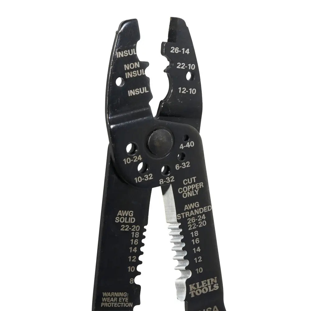 Klein Multi Tool, Stripper, Crimper, Wire Cutter, 8-22 AWG Klein Tools