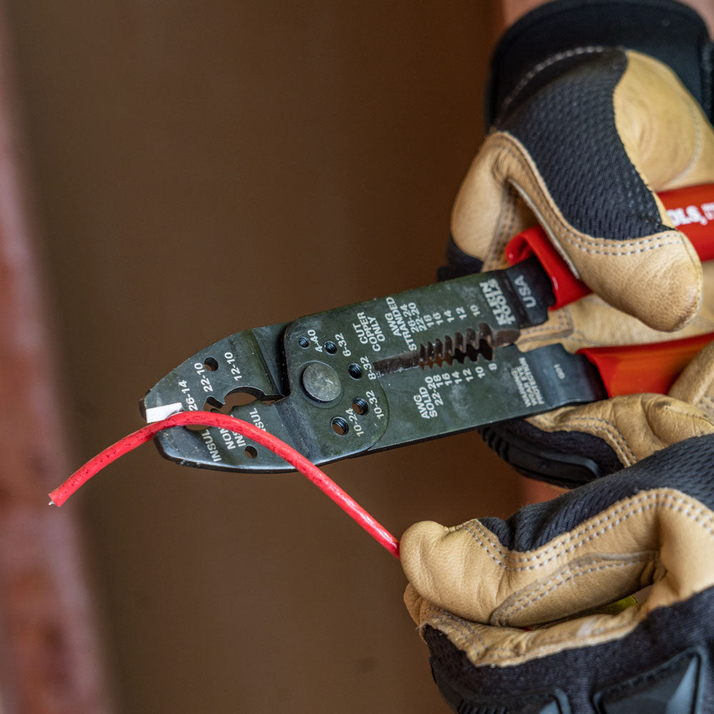 Klein Multi Tool, Stripper, Crimper, Wire Cutter, 8-22 AWG