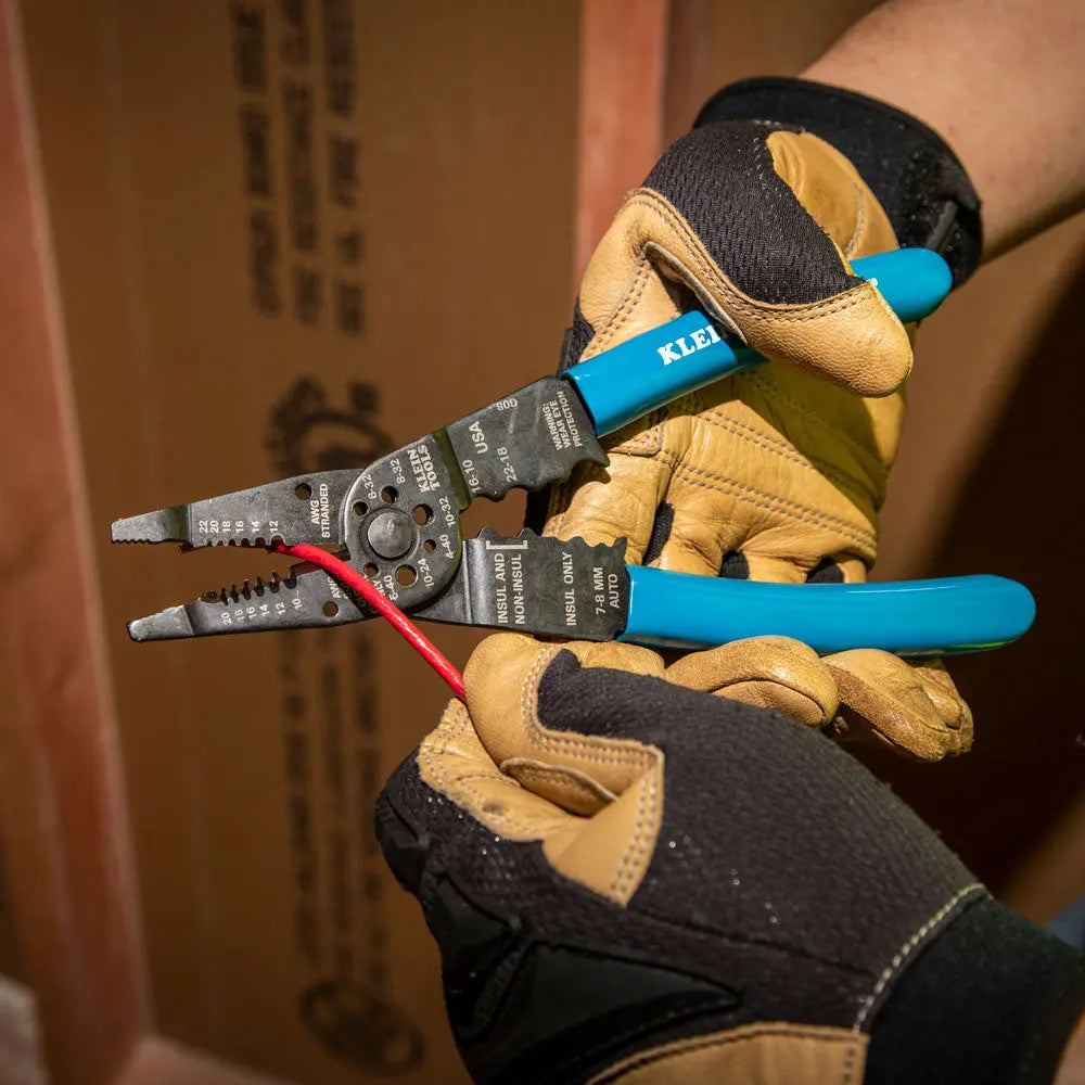 Klein Long Nose Multi Tool Wire Stripper, Wire Cutters, Crimping Tool Klein Tools