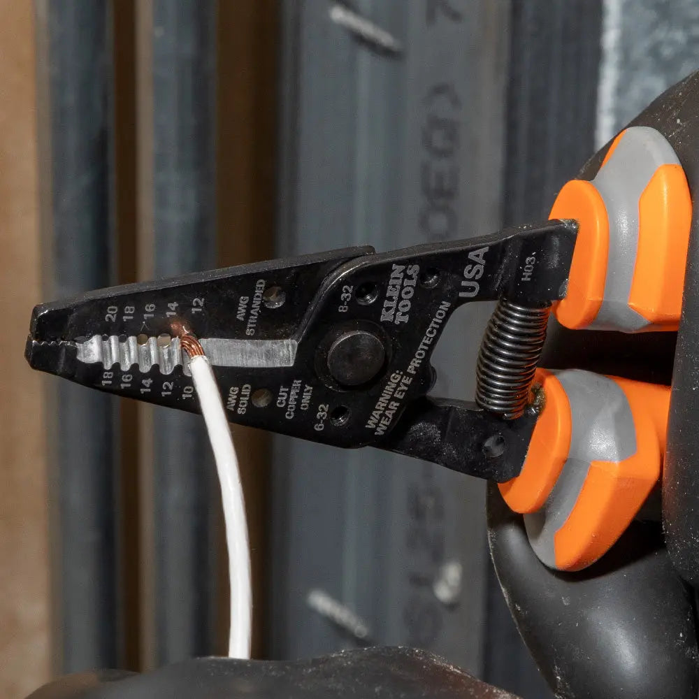 Klein Insulated Klein-Kurve® Wire Stripper and Cutter Klein Tools