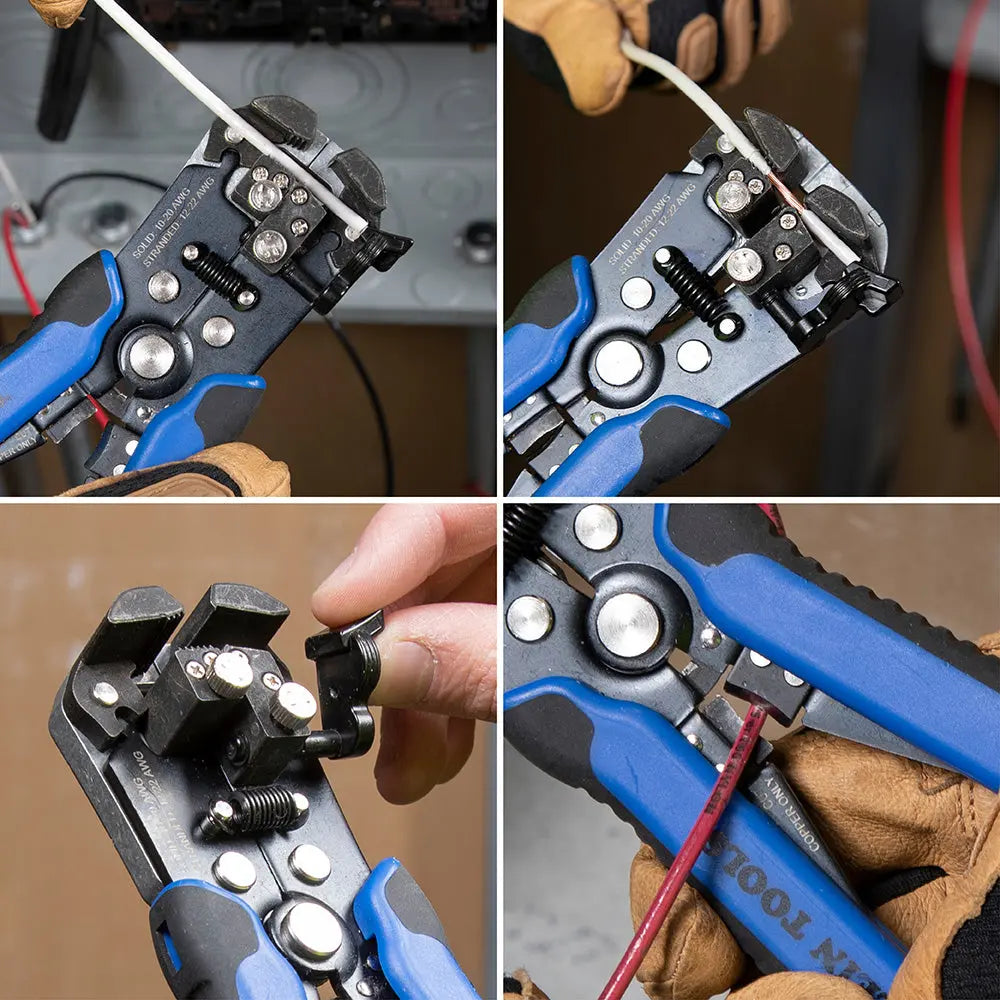 Klein Wire Stripper and Cutter, Self-Adjusting Klein Tools