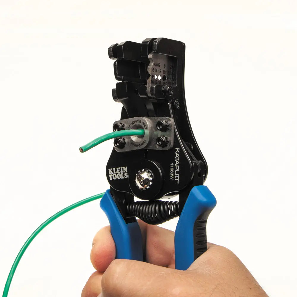 Klein Katapult® Wire Stripper and Cutter for Solid and Stranded Wire Klein Tools
