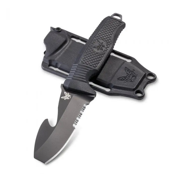 Benchmade - H2O FIXED DIVE KNIFE | BLACK SANTOPRENE® Benchmade