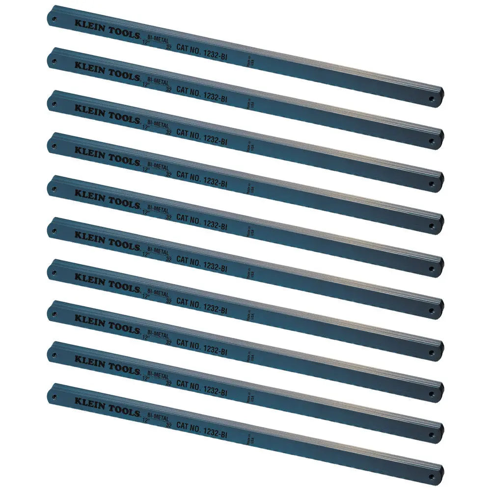 Klein Bi-Metal Blades, 32 TPI, 12-Inch, 100-Pack Klein Tools