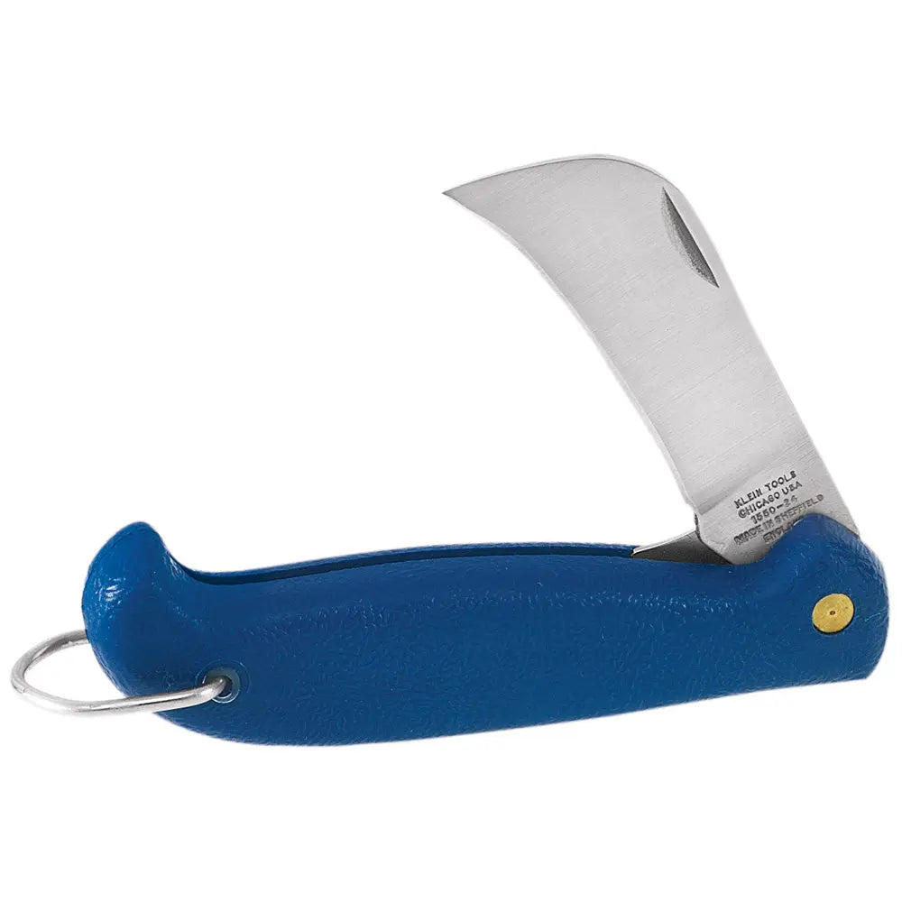 Klein Pocket Knife, 2-3/4-Inch Hawkbill Slitting Blade Klein Tools