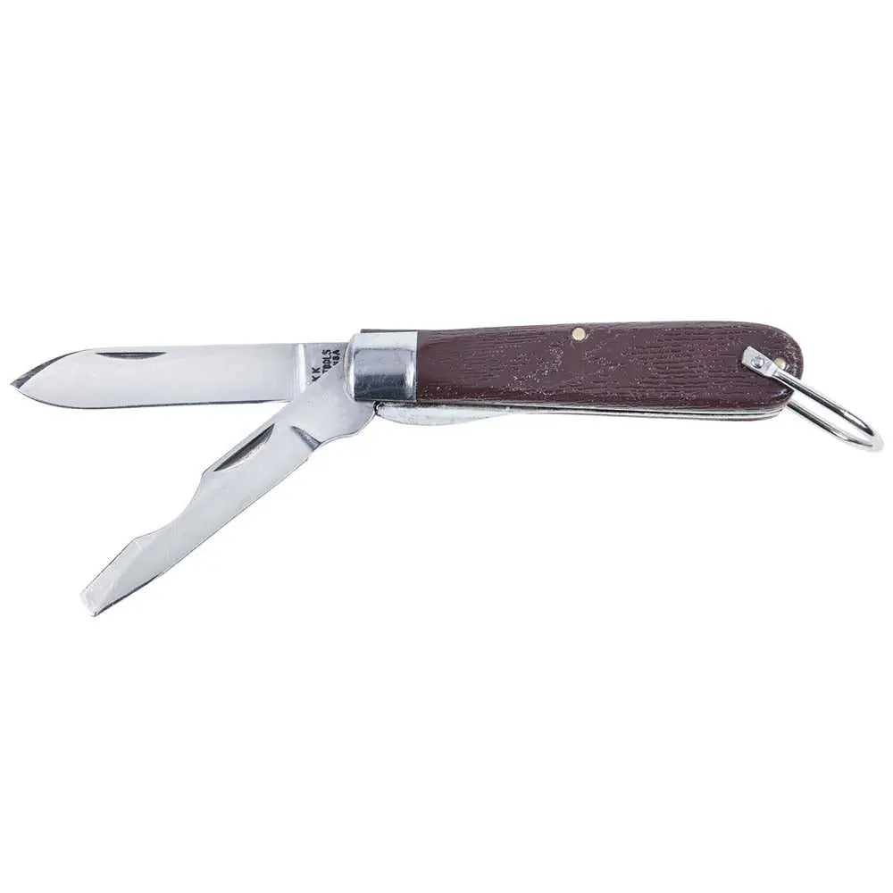 Klein 2 Blade Pocket Knife, Steel, 2-1/2-Inch Blade Klein Tools