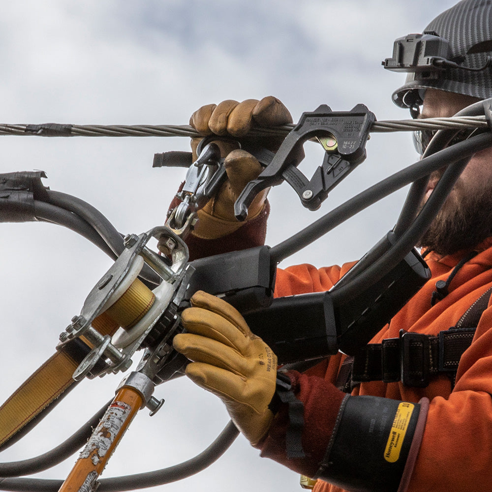 Klein Wide Range Distribution Grip, Tree Wire