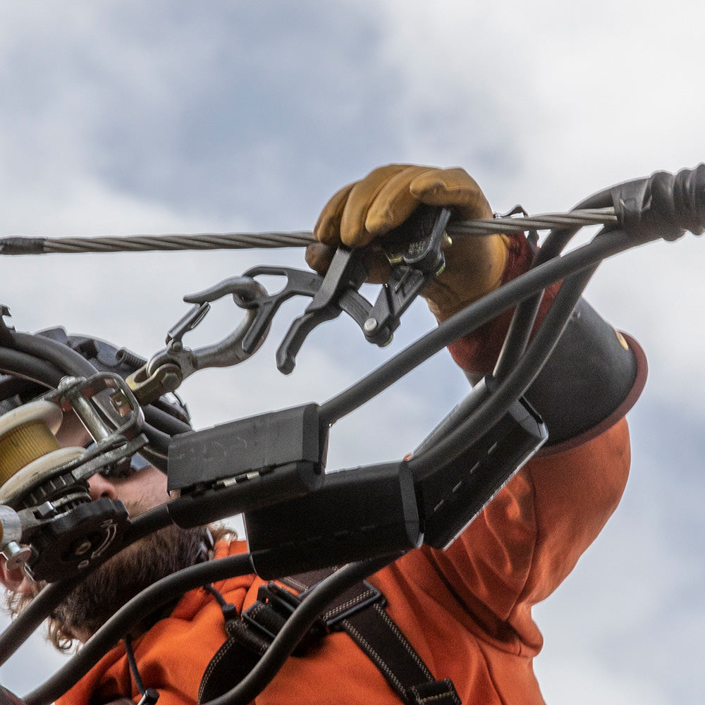 Klein Wide Range Distribution Grip, Tree Wire