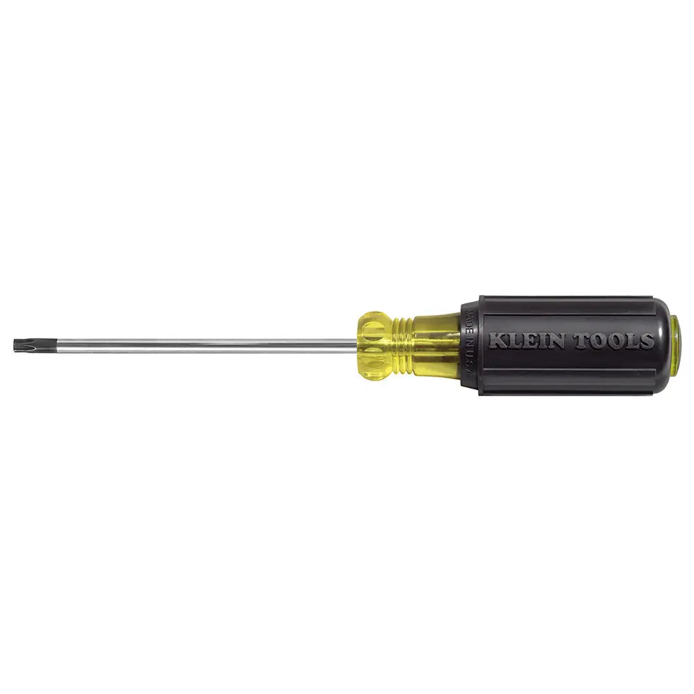 Klein T30 TORX® Screwdriver, Round Shank, Cushion-Grip™ Klein Tools