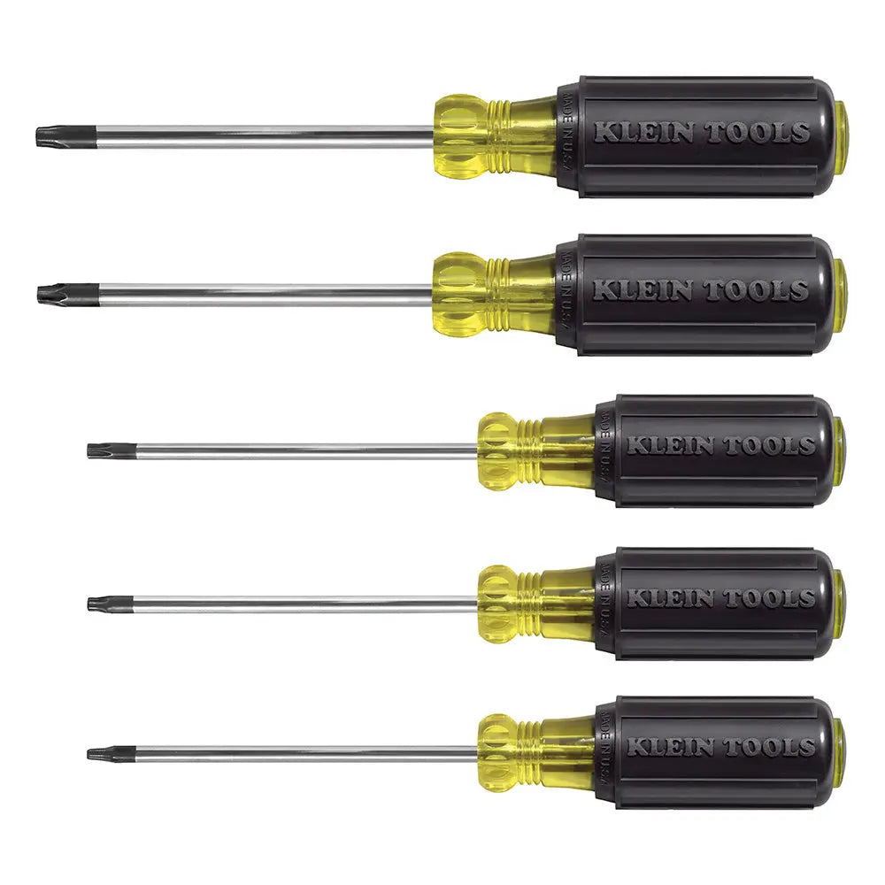 Klein Screwdriver Set, TORX® Cushion-Grip™, 5-Piece Klein Tools