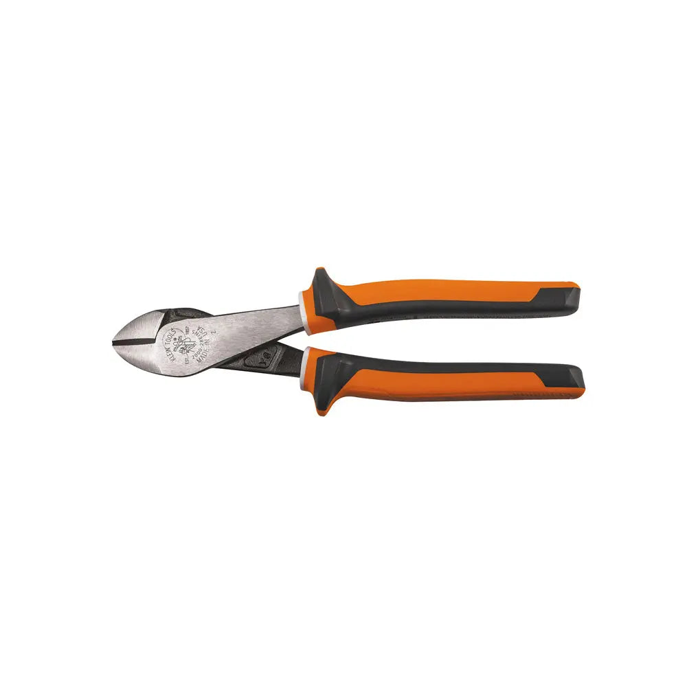Klein Diagonal Cutting Pliers, Insulated, Slim Handle, 8-Inch Klein Tools