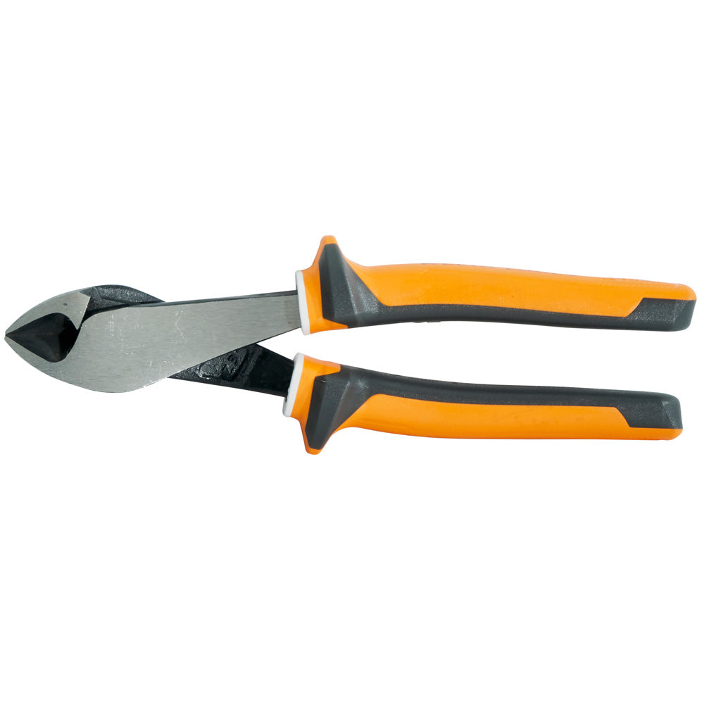 Klein Diagonal Cutting Pliers, Insulated, Angled Head, 8-Inch