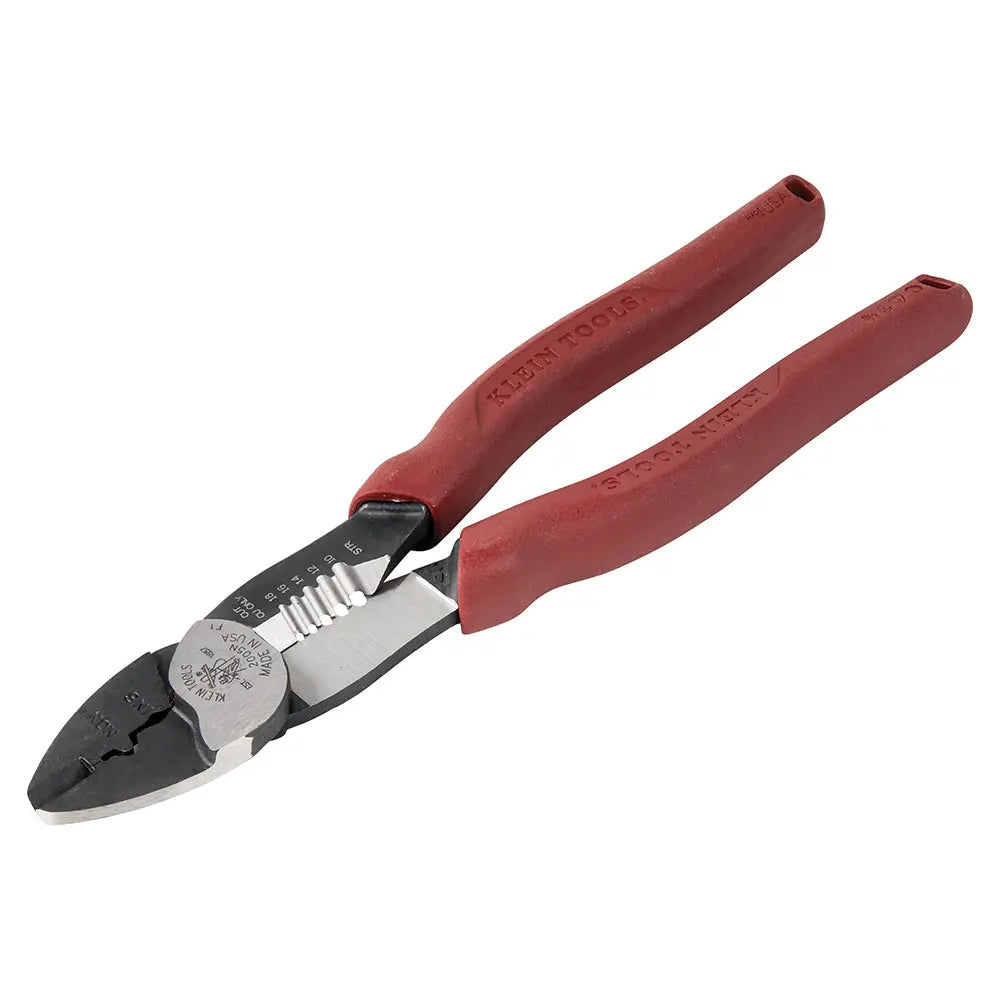 Klein Forged Steel Wire Crimper, Cutter, Stripper Klein Tools