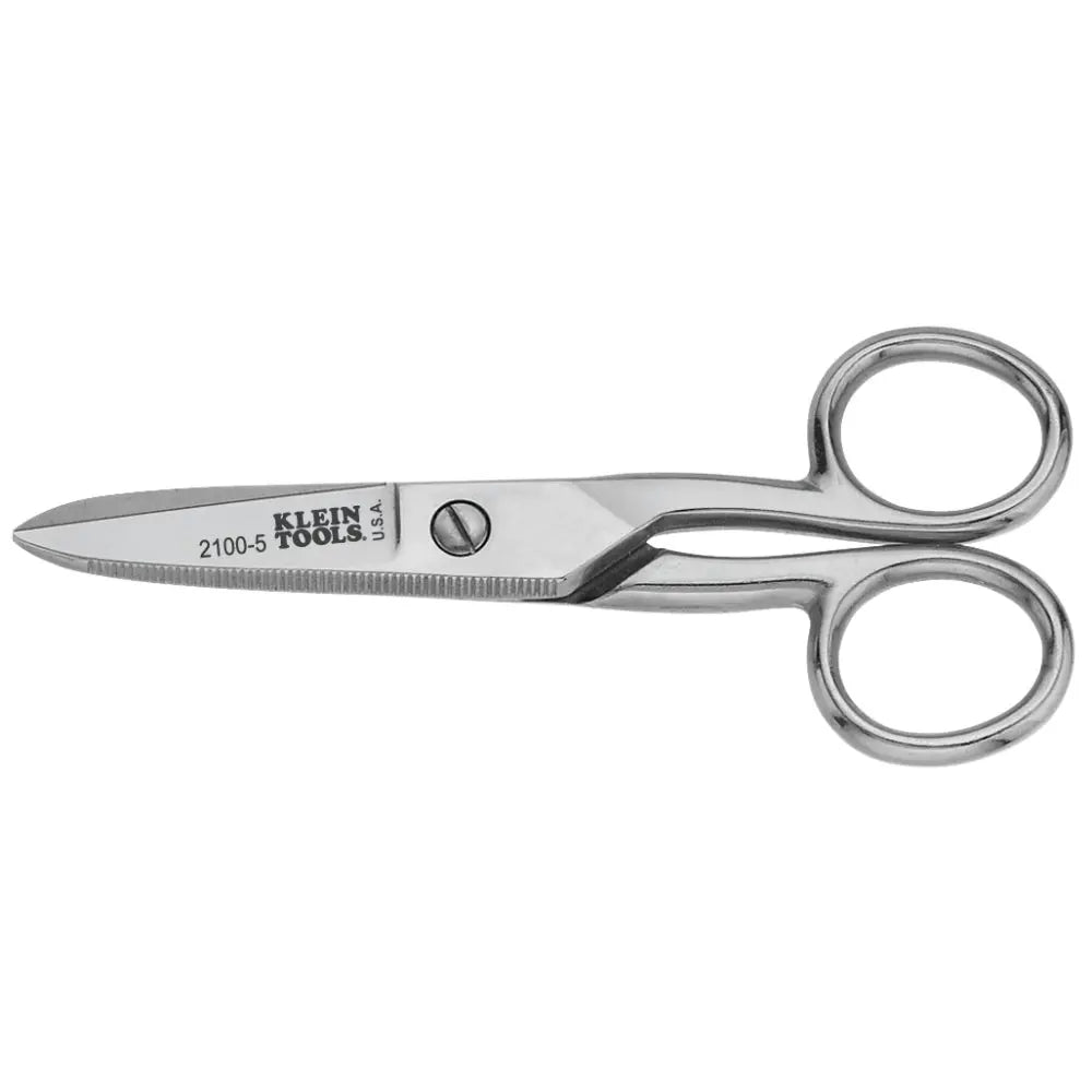 Klein Electrician's Scissors, 5-1/4-Inch Klein Tools