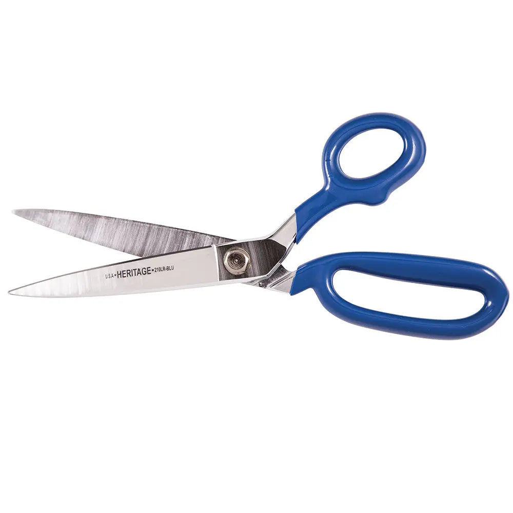 Klein Bent Trimmer w/Large Ring, Coated Handles, 10-Inch Klein Tools