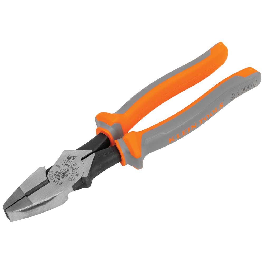 Klein Insulated Pliers, Side Cutters, 9-Inch