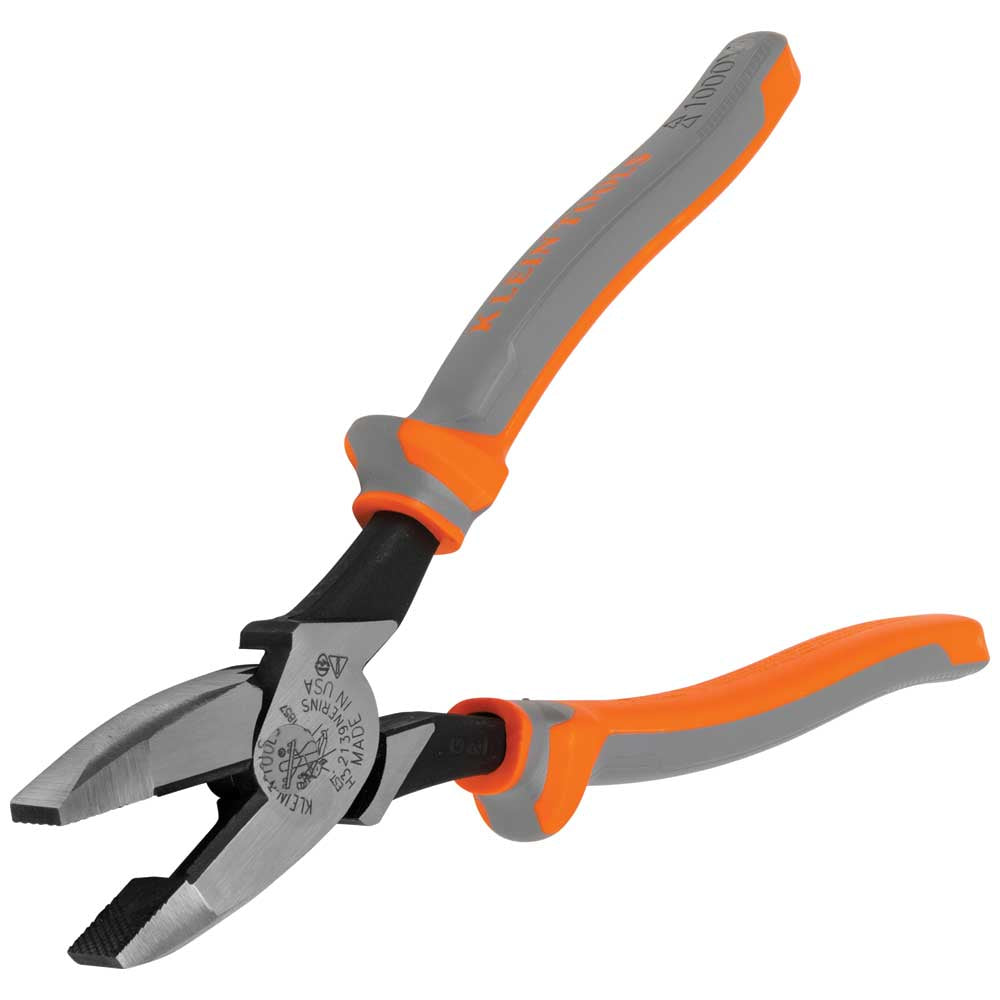 Klein Insulated Pliers, Side Cutters, 9-Inch