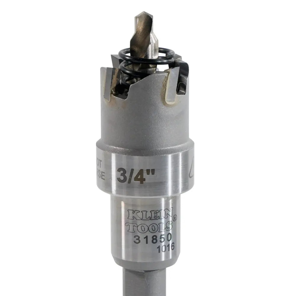 Klein 3/4-Inch Carbide Hole Cutter, to 3/16-Inch Sheets Klein Tools