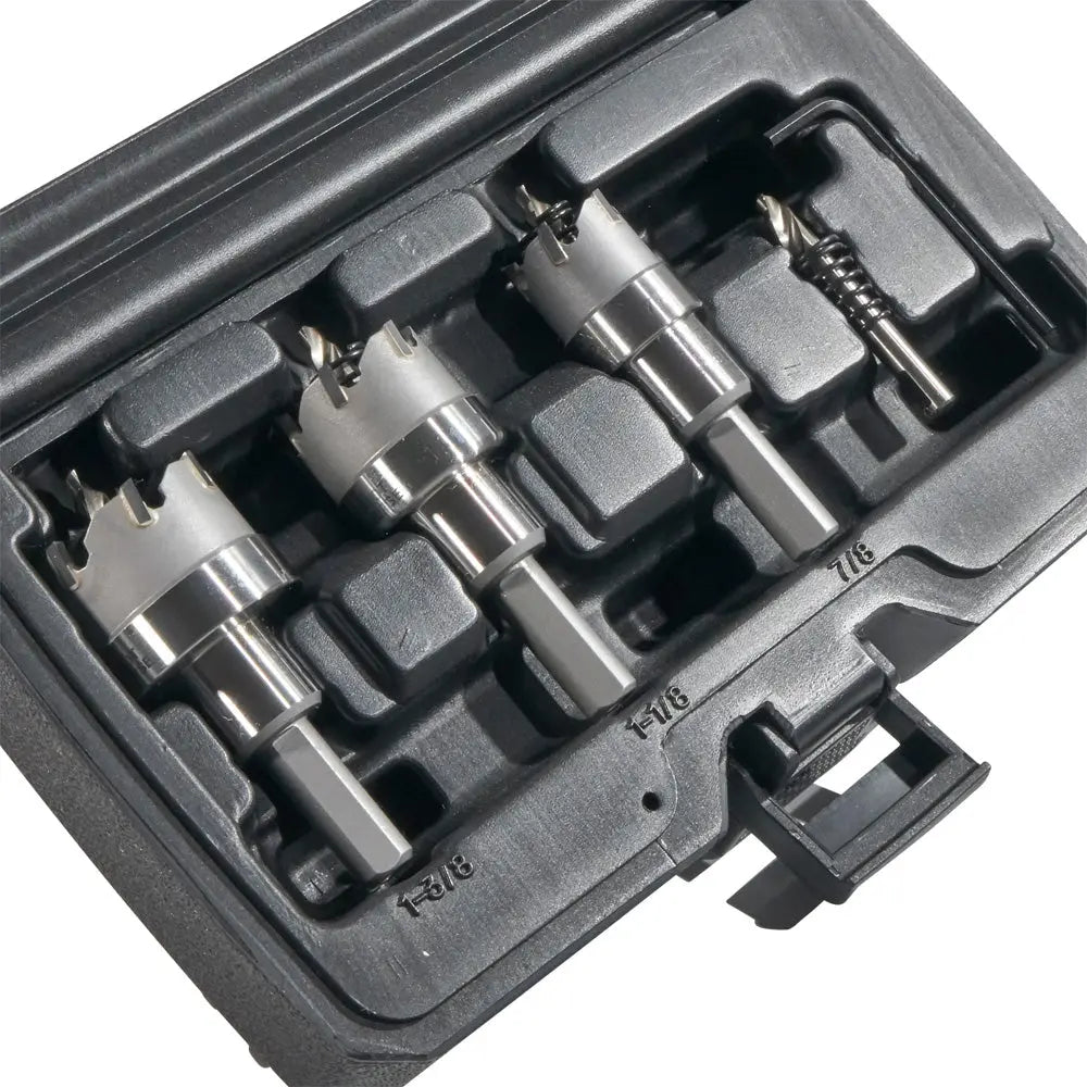 Klein Hole Cutter Kit, Carbide Hole Cutter, 4-Piece Klein Tools