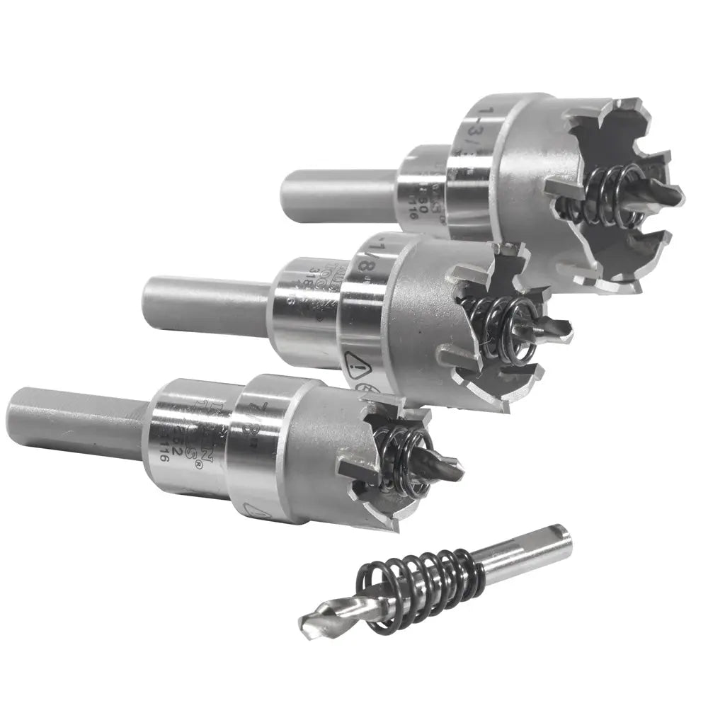 Klein Hole Cutter Kit, Carbide Hole Cutter, 4-Piece Klein Tools