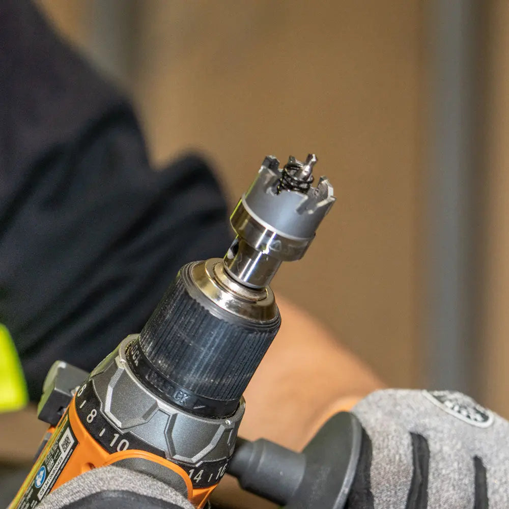 Klein Hole Cutter Kit, Master Electrician Hole Cutter, 8-Piece Klein Tools