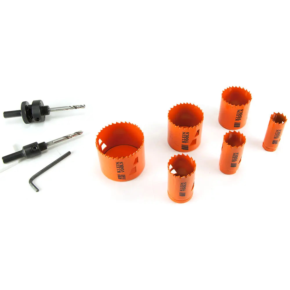 Klein Bi-Metal Hole Saw Kit, 8-Piece Klein Tools