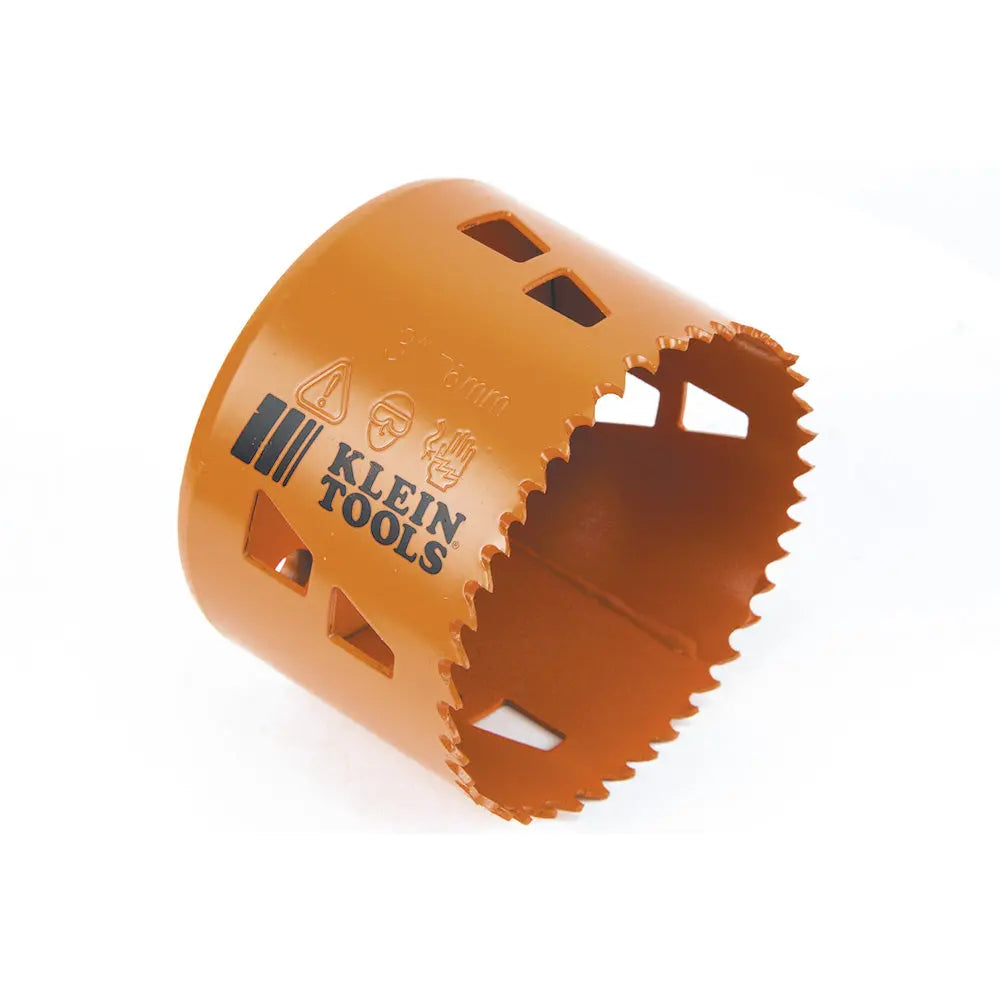 Klein Bi-Metal Hole Saw, 3-Inch Klein Tools