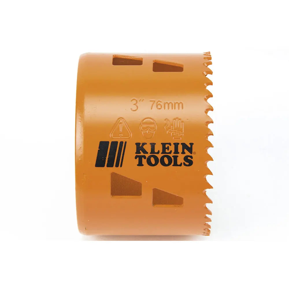 Klein Bi-Metal Hole Saw, 3-Inch Klein Tools