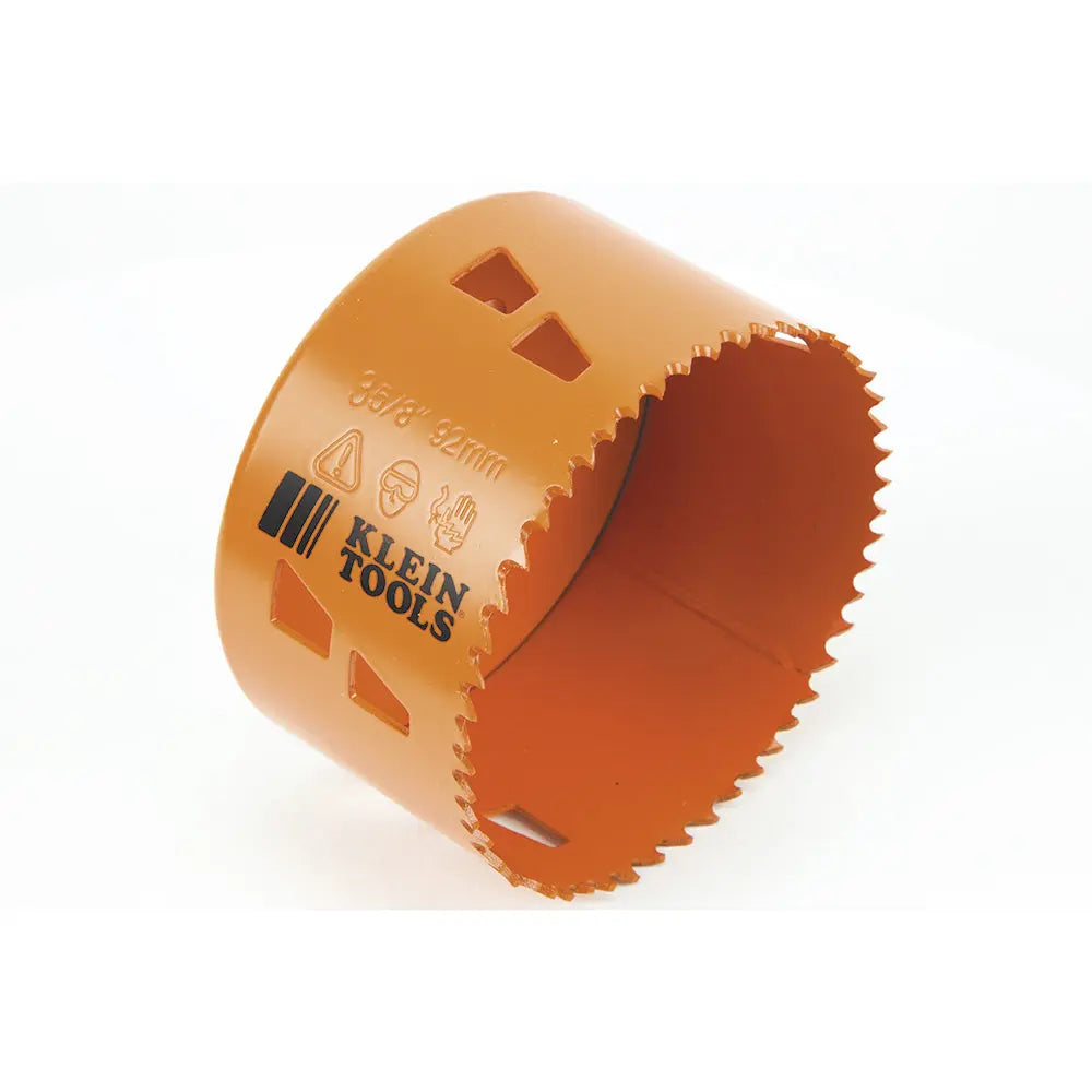 Klein Bi-Metal Hole Saw, 3-5/8-Inch Klein Tools