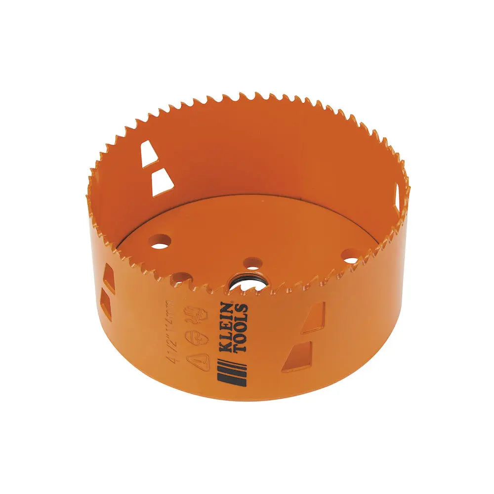 Klein Bi-Metal Hole Saw, 4-1/2-Inch Klein Tools