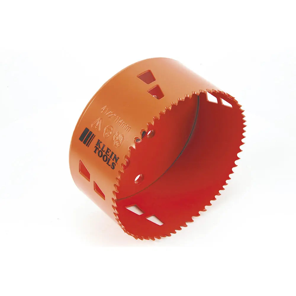 Klein Bi-Metal Hole Saw, 4-1/2-Inch Klein Tools