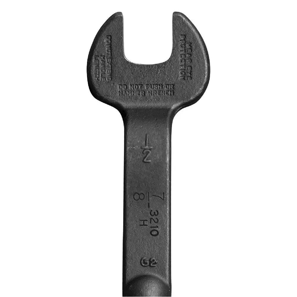 Klein Spud Wrench 7/8-Inch Nominal Opening for Heavy Nut Klein Tools