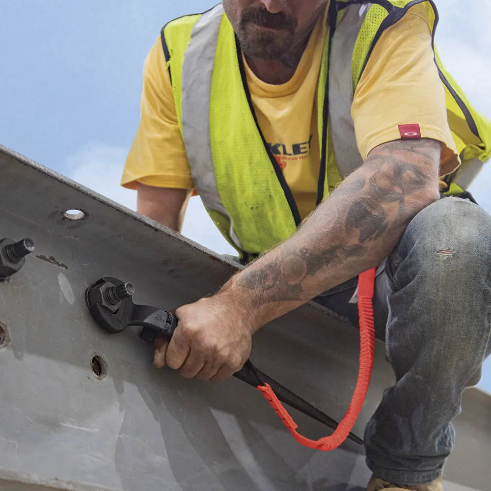 Klein Spud Wrench, 1-1/4-Inch Nominal Opening with Tether Hole Klein Tools