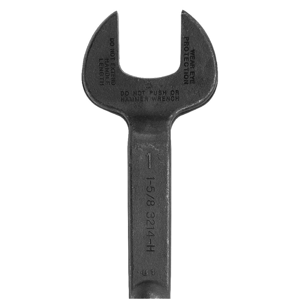 Klein Spud Wrench, 1-5/8-Inch Nominal Opening for Heavy Nut