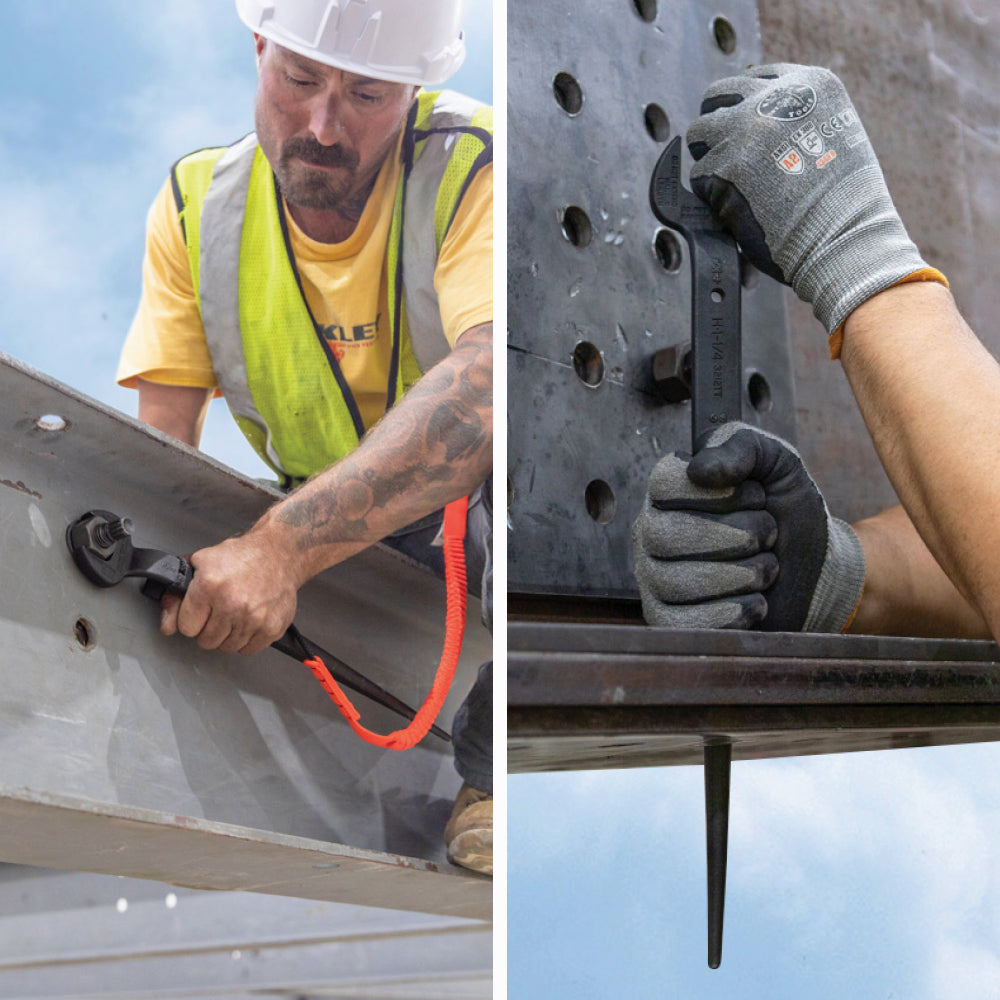 Klein Spud Wrench, 1-5/8-Inch Nominal Opening with Tether Hole