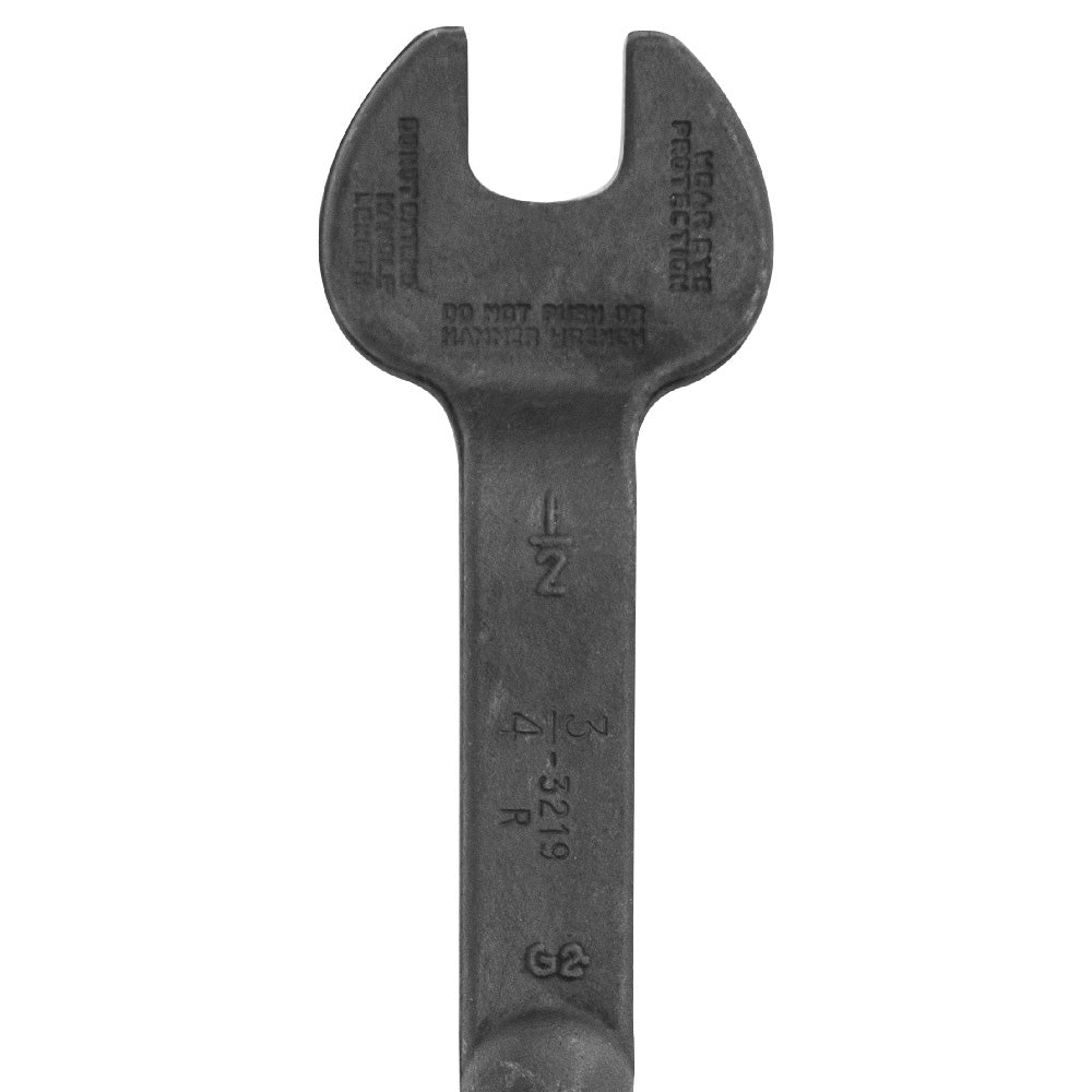 Klein Spud Wrench, 3/4-Inch Nominal Opening for Regular Nut