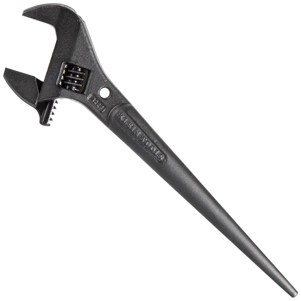 Klein Adjustable Spud Wrench, 10-Inch, 1-7/16-Inch, Tether Hole Klein Tools