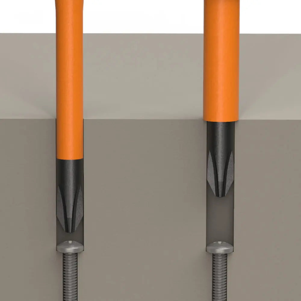Klein Screwdriver Blades, Insulated Double-End, 3-Pack Klein Tools