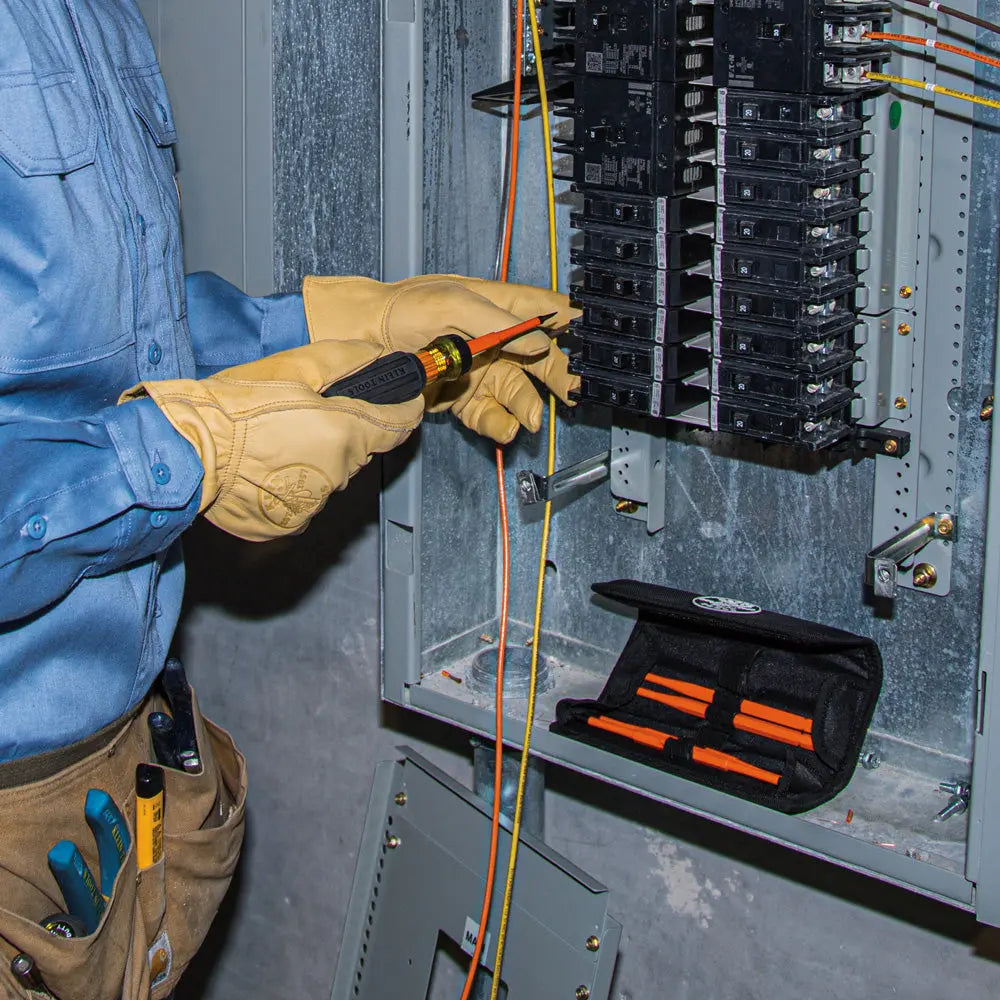 Klein 8-in-1 Insulated Interchangeable Screwdriver Set Klein Tools