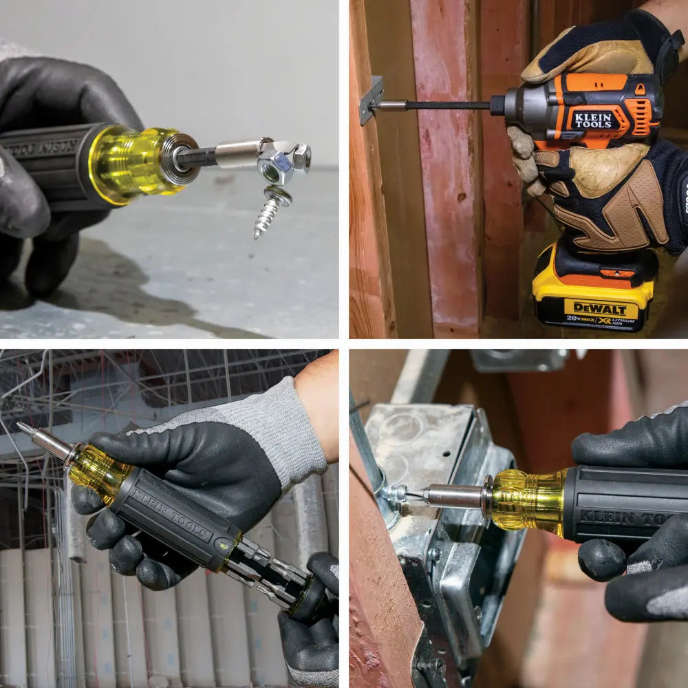 Klein 14-in-1 Multi-Bit Adjustable Length Screwdriver Klein Tools