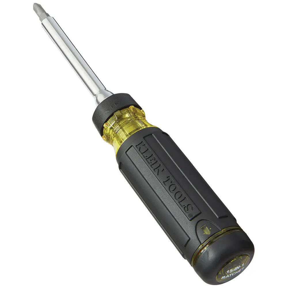 Klein 15-in-1 Multi-Bit Ratcheting Screwdriver Klein Tools