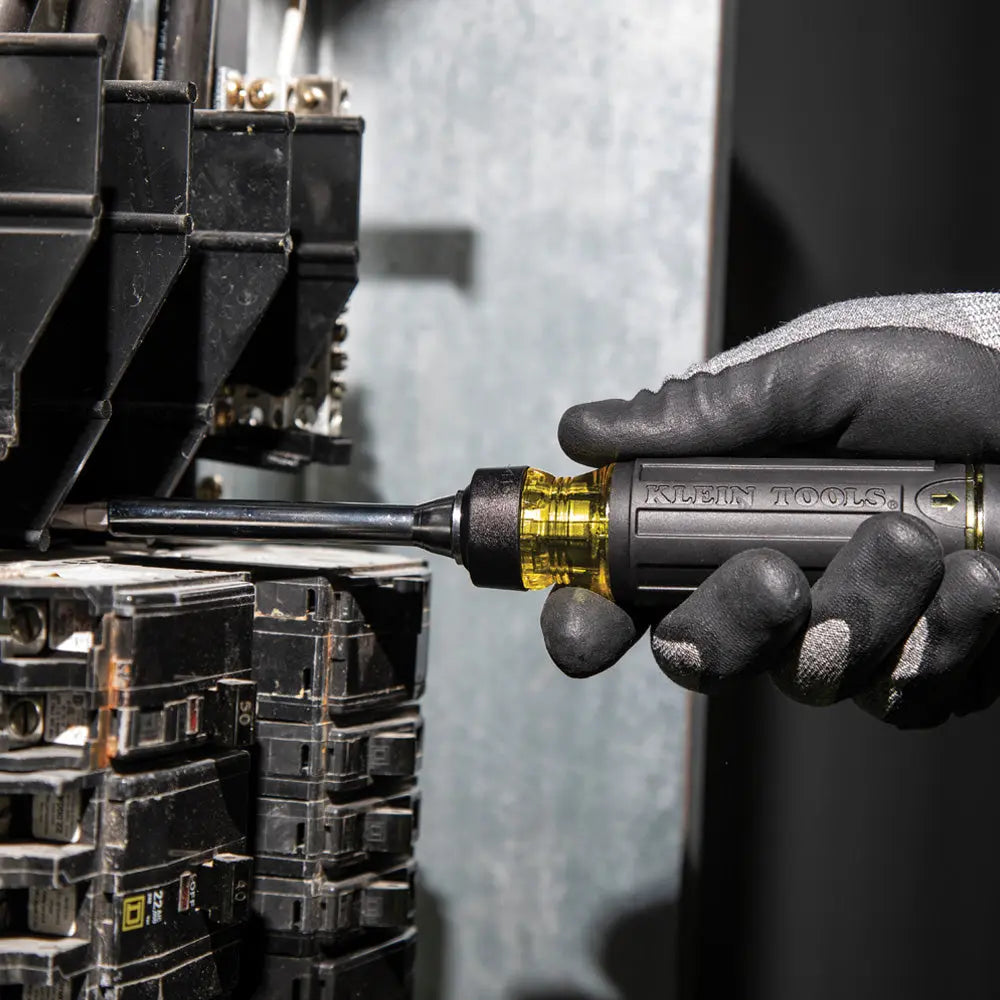 Klein 15-in-1 Multi-Bit Ratcheting Screwdriver Klein Tools