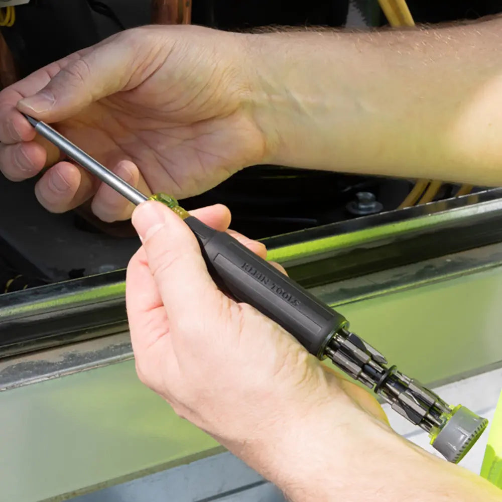 Klein 27-in-1 Multi-Bit Precision Screwdriver with Tamperproof Bits Klein Tools