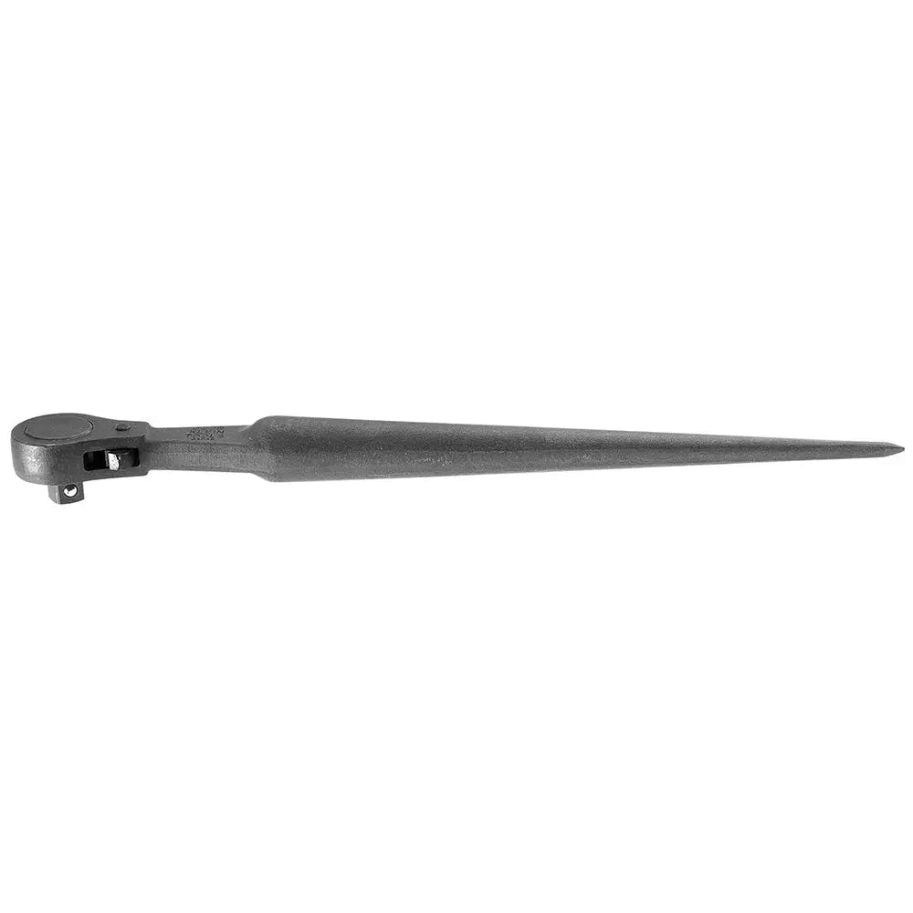 Klein 1/2-Inch Ratcheting Construction Wrench, 15-Inch Klein Tools