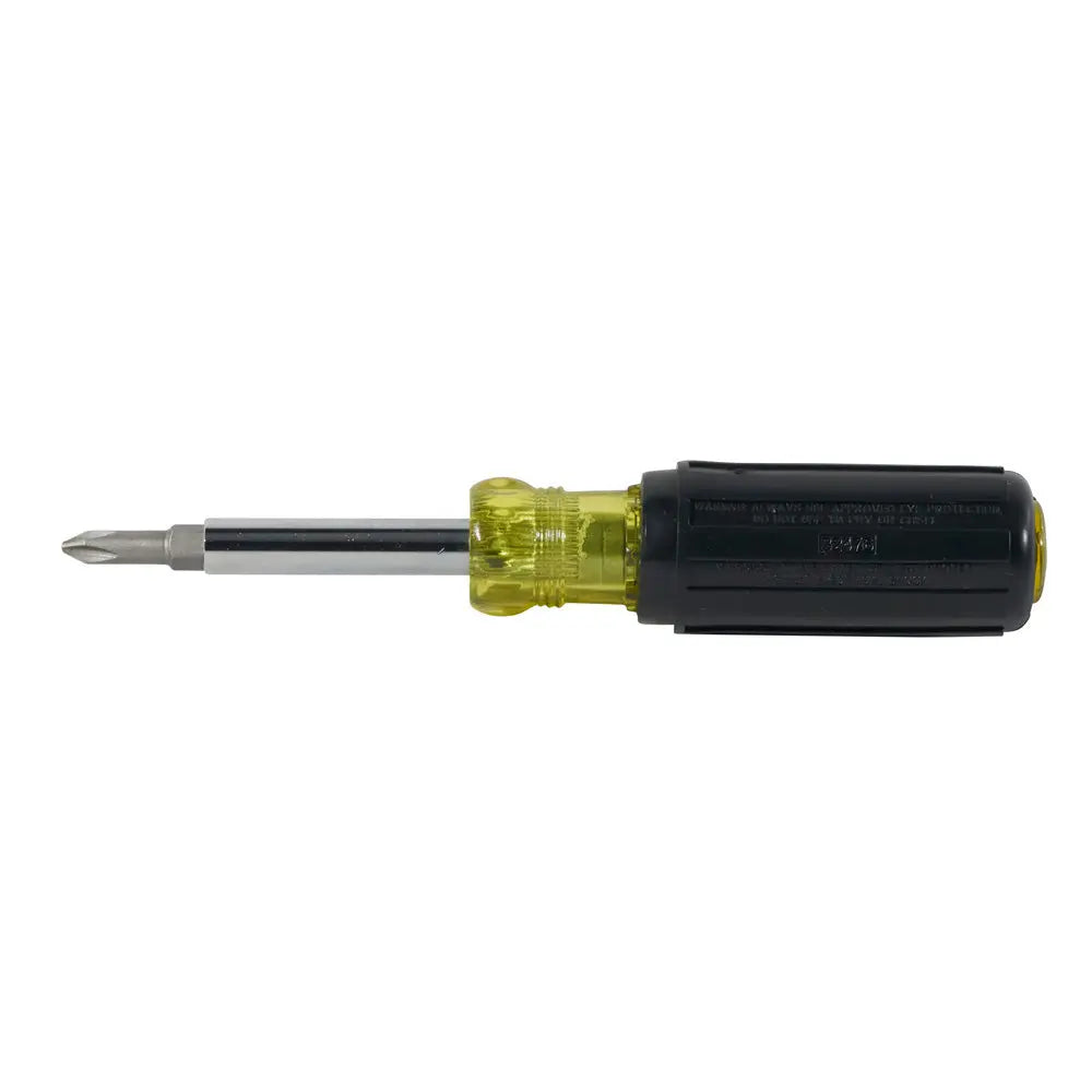 Klein Multi-Bit Screwdriver / Nut Driver, 5-in-1, Phillips, Slotted Bits Klein Tools