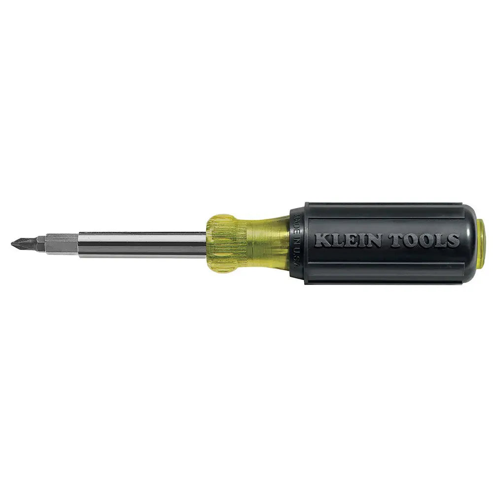 Klein Multi-Bit Screwdriver / Nut Driver, 10-in-1, Phillips, Slotted Bits Klein Tools