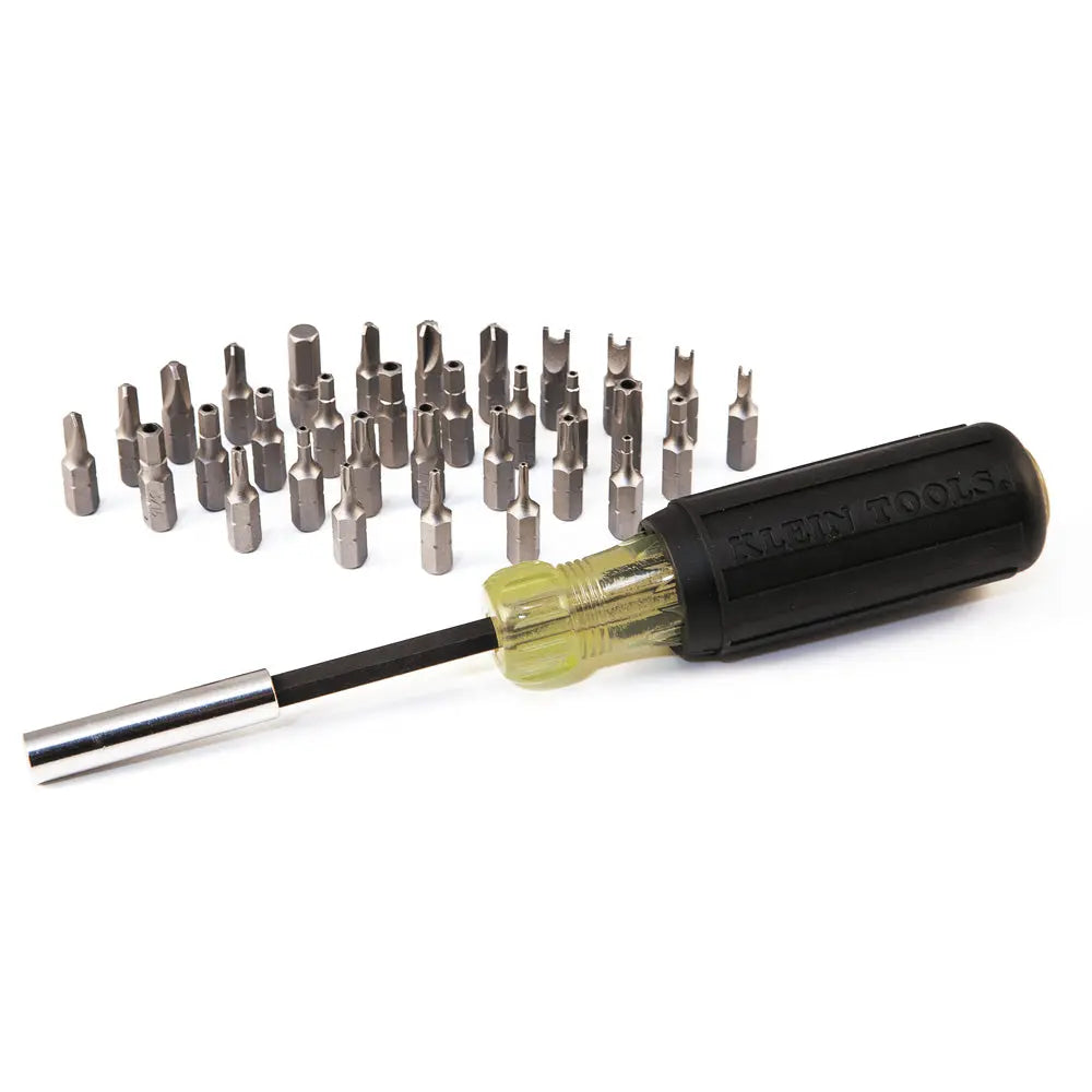 Klein Magnetic Screwdriver with 32 Tamperproof Bits Klein Tools
